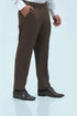 Veshbhoshaa Bluebird Men'S Coffee Formal Trousers